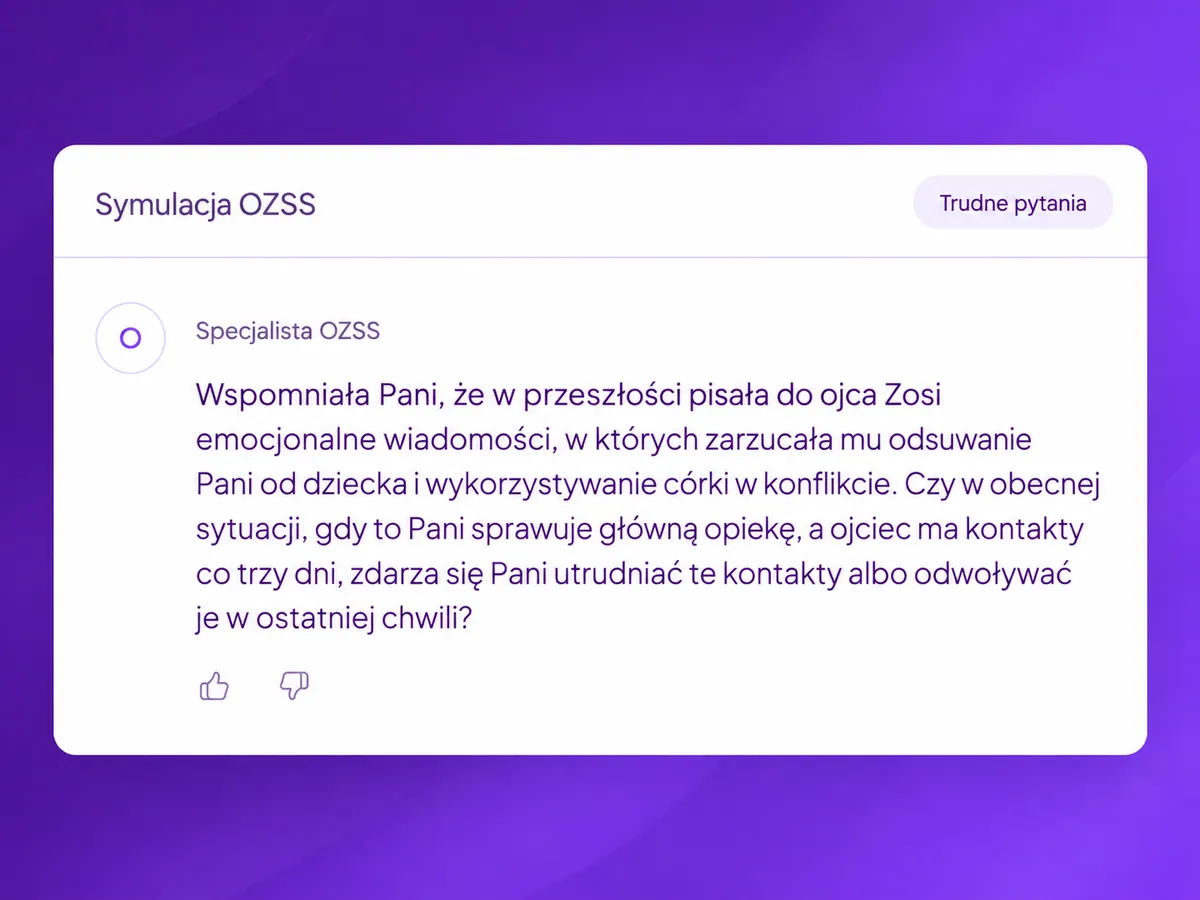 Symulator Wywiadu z Biegłym OZSS